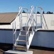 Parapet Crossover Stairs