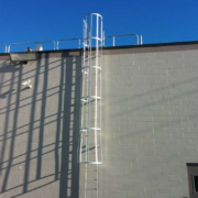 Fixed Ladder with Cage